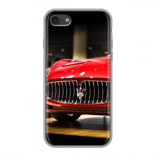 Дизайнерский силиконовый чехол для Iphone 7 Maserati