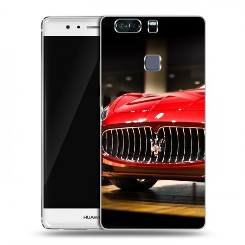 Дизайнерский пластиковый чехол для Huawei P9 Plus Maserati