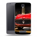 Дизайнерский силиконовый чехол для ZTE Blade L5 Maserati