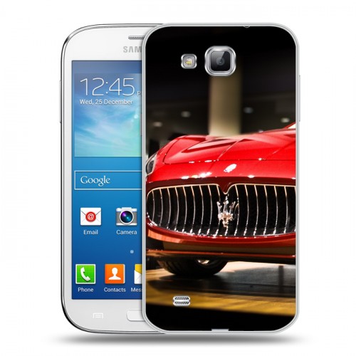 Дизайнерский пластиковый чехол для Samsung Galaxy Premier Maserati