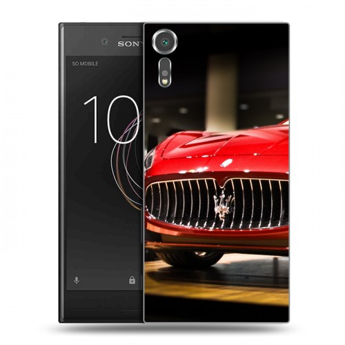 Дизайнерский пластиковый чехол для Sony Xperia XZs Maserati