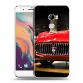 Дизайнерский пластиковый чехол для HTC One X10 Maserati