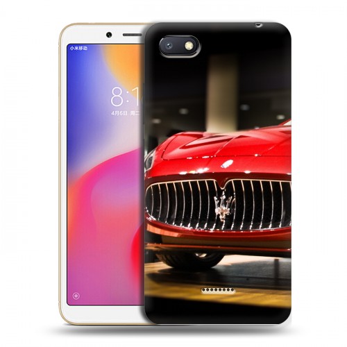 Дизайнерский пластиковый чехол для Xiaomi RedMi 6A Maserati