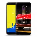 Дизайнерский пластиковый чехол для Samsung Galaxy J6 Maserati