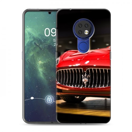 Дизайнерский силиконовый чехол для Nokia 6.2 Maserati