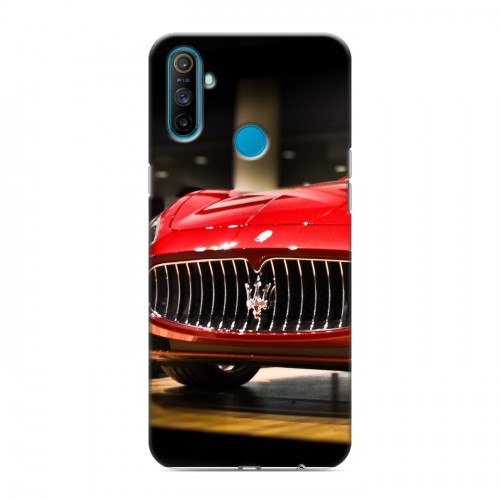 Дизайнерский силиконовый чехол для Realme C3 Maserati