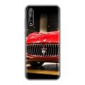 Дизайнерский силиконовый чехол для Huawei Y8p Maserati