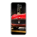 Дизайнерский силиконовый чехол для Xiaomi RedMi 9 Maserati