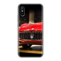 Дизайнерский силиконовый чехол для Xiaomi RedMi 9A Maserati