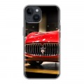 Дизайнерский пластиковый чехол для Iphone 14 Maserati