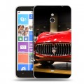 Дизайнерский пластиковый чехол для Nokia Lumia 1320 Maserati