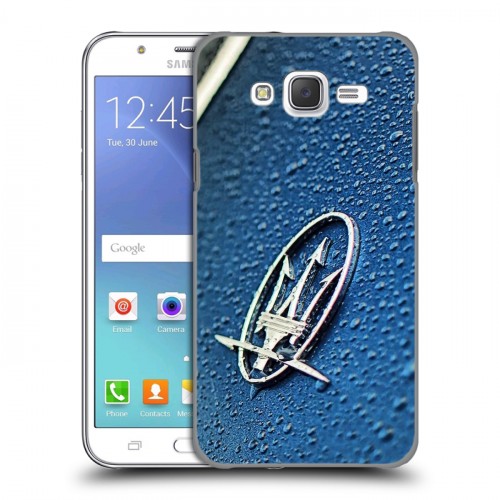 Дизайнерский пластиковый чехол для Samsung Galaxy J5 Maserati