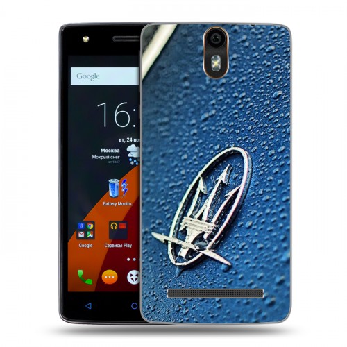 Дизайнерский силиконовый чехол для Wileyfox Storm Maserati