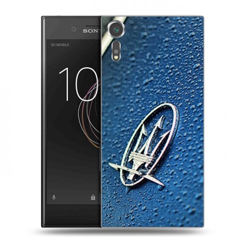 Дизайнерский пластиковый чехол для Sony Xperia XZs Maserati