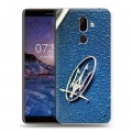 Дизайнерский пластиковый чехол для Nokia 7 Plus Maserati