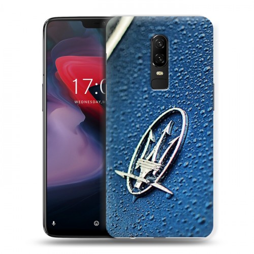 Дизайнерский пластиковый чехол для OnePlus 6 Maserati