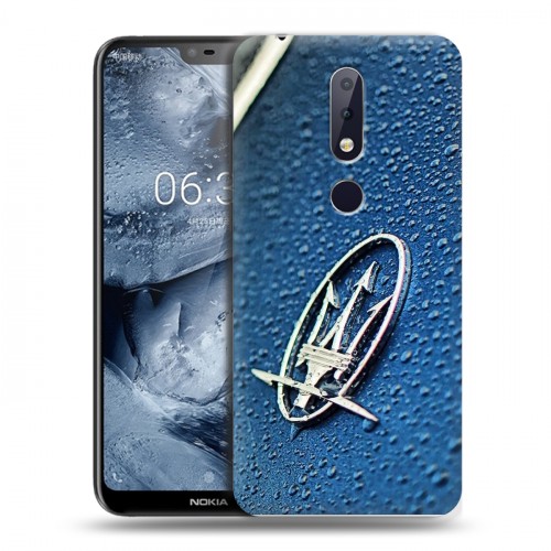 Дизайнерский пластиковый чехол для Nokia 6.1 Plus Maserati