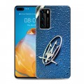 Дизайнерский пластиковый чехол для Huawei P40 Maserati