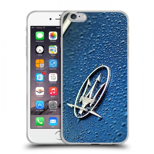 Дизайнерский силиконовый чехол для Iphone 6 Plus/6s Plus Maserati