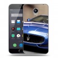 Дизайнерский пластиковый чехол для Meizu M2 Note Maserati