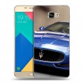 Дизайнерский силиконовый чехол для Samsung Galaxy A9 Maserati