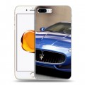 Дизайнерский пластиковый чехол для Iphone 7 Plus / 8 Plus Maserati