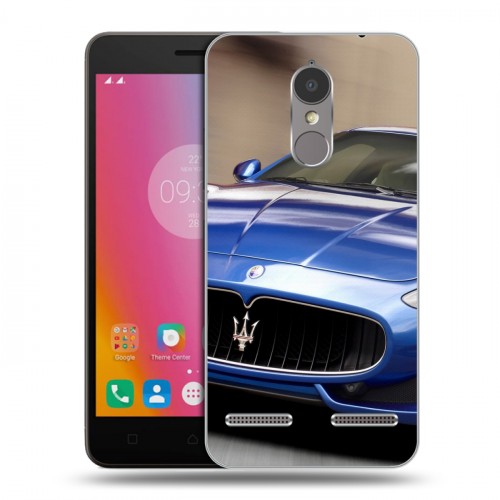 Дизайнерский силиконовый чехол для Lenovo K6 Maserati