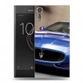 Дизайнерский пластиковый чехол для Sony Xperia XZs Maserati