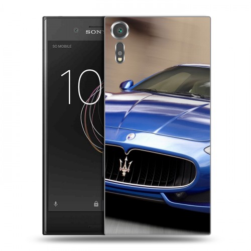 Дизайнерский пластиковый чехол для Sony Xperia XZs Maserati