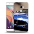 Дизайнерский пластиковый чехол для HTC One X10 Maserati