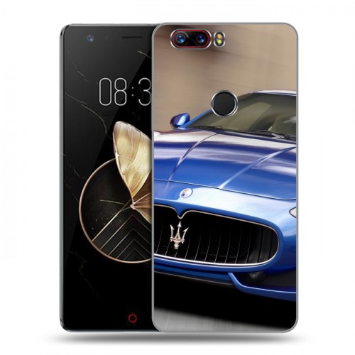 Дизайнерский пластиковый чехол для ZTE Nubia Z17 Maserati