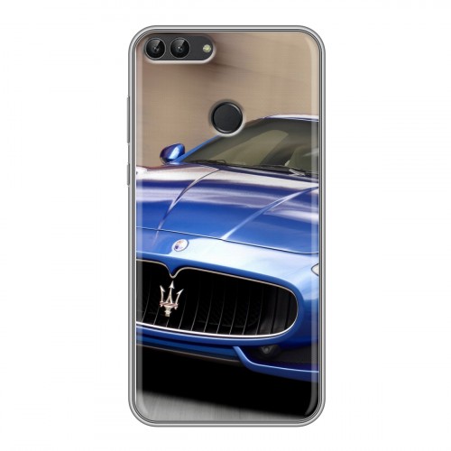 Дизайнерский силиконовый чехол для Huawei P Smart Maserati