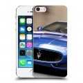 Дизайнерский пластиковый чехол для Iphone 5s Maserati