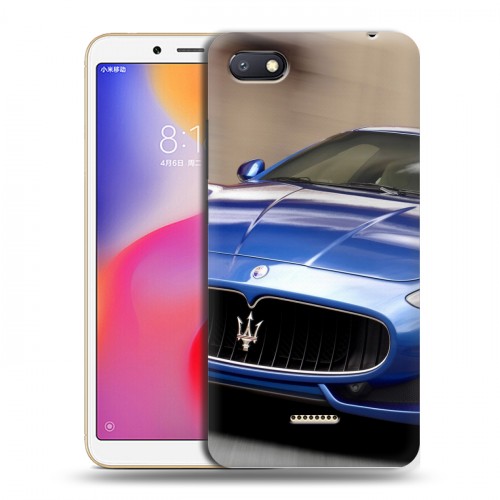 Дизайнерский пластиковый чехол для Xiaomi RedMi 6A Maserati