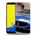 Дизайнерский пластиковый чехол для Samsung Galaxy J6 Maserati