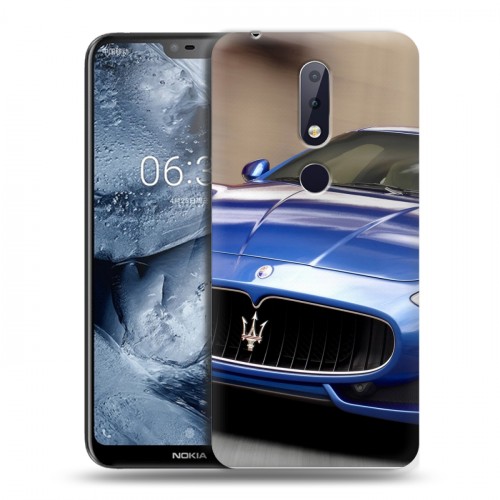 Дизайнерский силиконовый чехол для Nokia 6.1 Plus Maserati