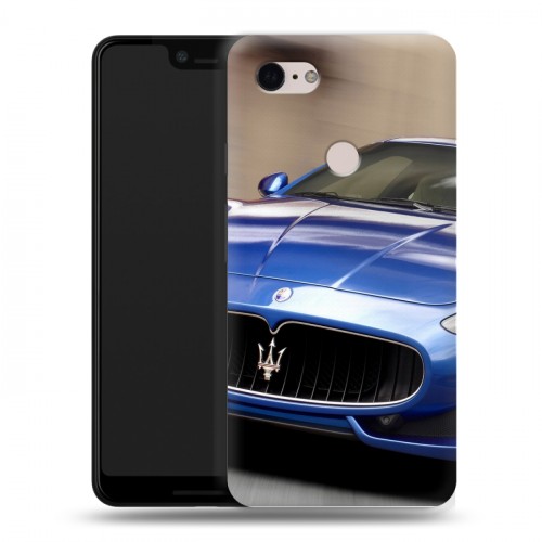 Дизайнерский силиконовый чехол для Google Pixel 3 XL Maserati