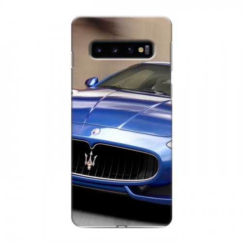 Дизайнерский силиконовый чехол для Samsung Galaxy S10 Maserati