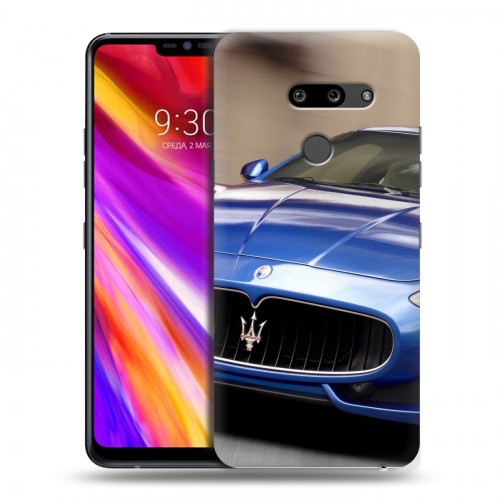 Дизайнерский пластиковый чехол для LG G8 ThinQ Maserati