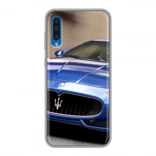 Дизайнерский силиконовый чехол для Samsung Galaxy A50 Maserati