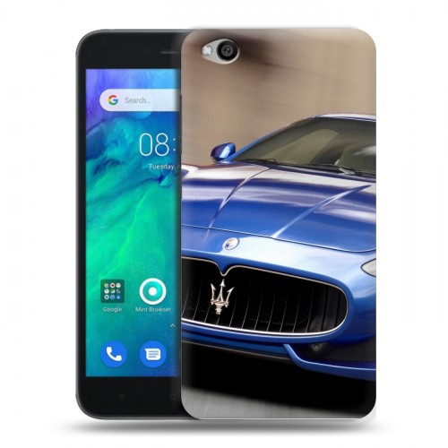 Дизайнерский пластиковый чехол для Xiaomi RedMi Go Maserati