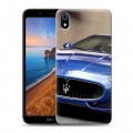 Дизайнерский силиконовый чехол для Xiaomi RedMi 7A Maserati