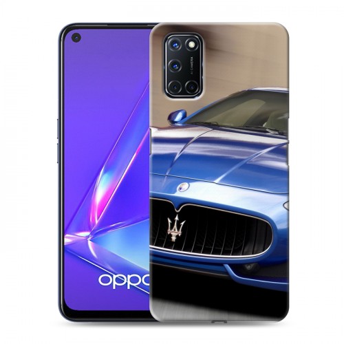 Дизайнерский пластиковый чехол для OPPO A52 Maserati