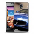 Дизайнерский пластиковый чехол для Huawei Ascend P1 Maserati