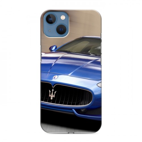 Дизайнерский силиконовый чехол для Iphone 13 Maserati