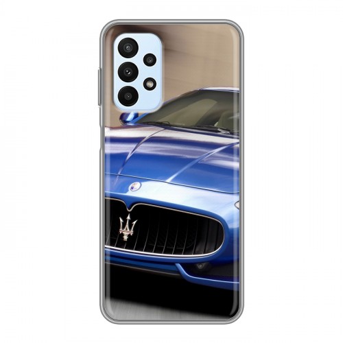 Дизайнерский силиконовый чехол для Samsung Galaxy A23 Maserati