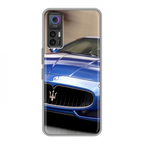 Дизайнерский силиконовый чехол для TCL 30 Maserati