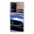 Дизайнерский силиконовый чехол для Xiaomi Poco F4 Maserati