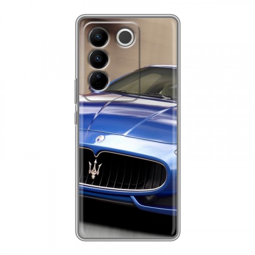 Дизайнерский силиконовый чехол для Vivo V27 Maserati