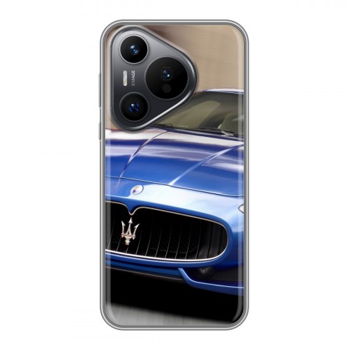 Дизайнерский силиконовый чехол для Huawei Pura 70 Maserati